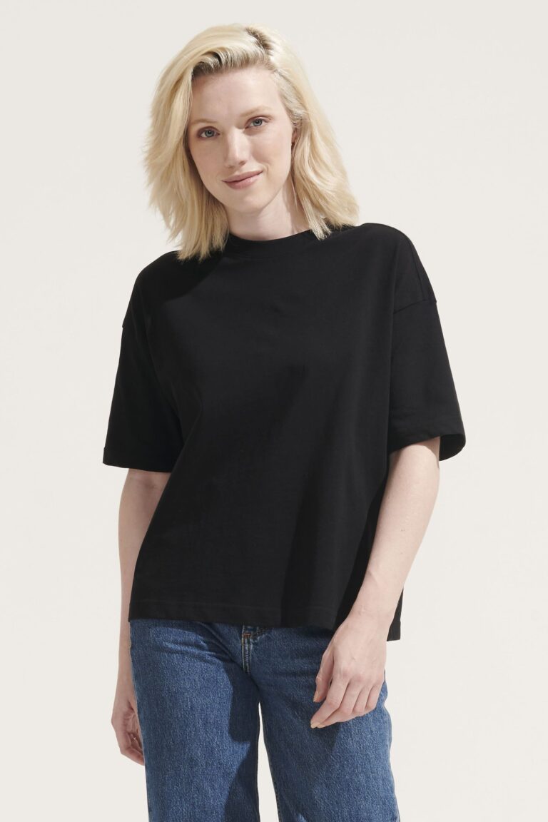 CAMISETA OVERSIZE DE MUJER SOL'S BOXY WOMEN - 1
