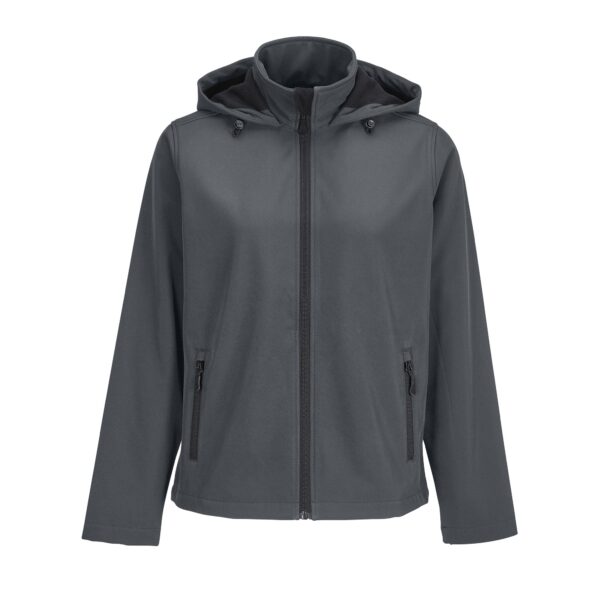SOL'S RACE HOODED WOMEN Antracita 3XL - 3