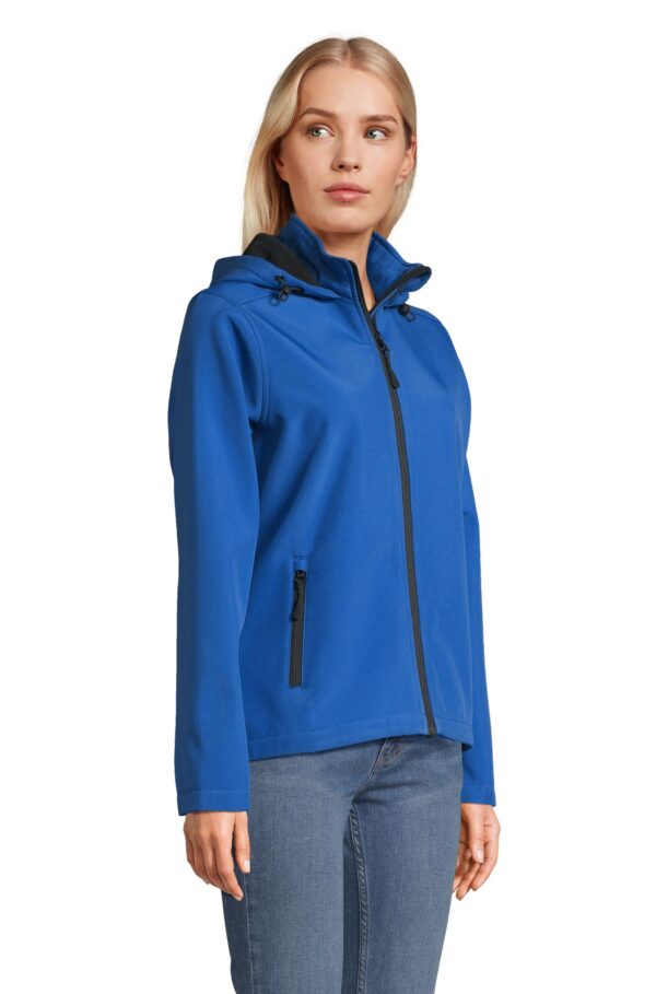 SOL'S RACE HOODED WOMEN Azul royal 3XL  - 2